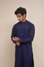 PLAIN KURTA PAJAMA - 1002 - Image 2