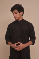 PLAIN KURTA PAJAMA - 1022 - Image 2